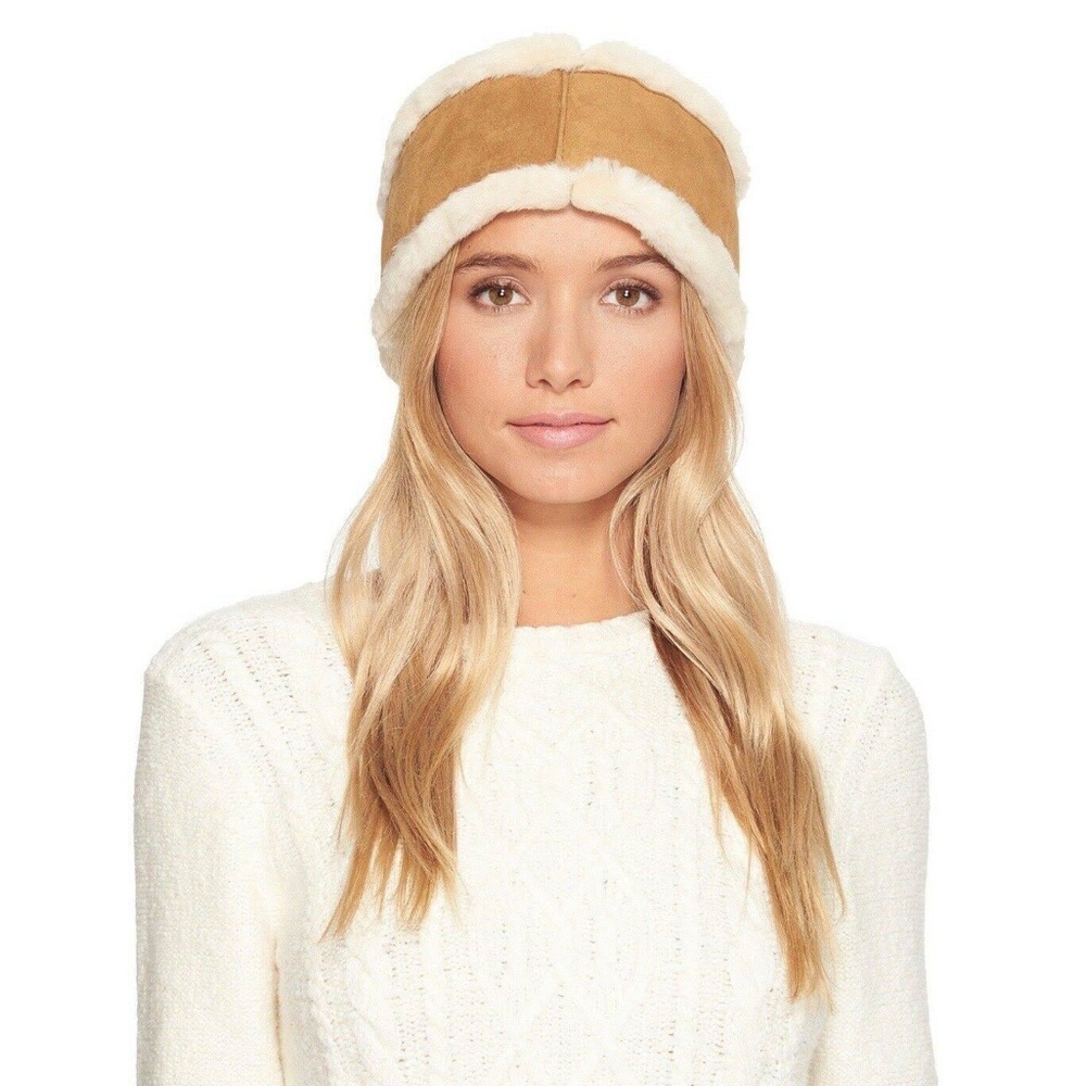 UGG Shearling Headband - Chestnut